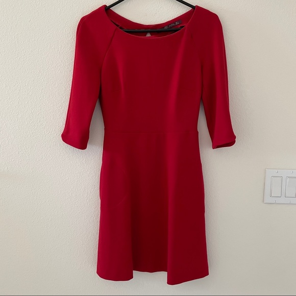 Zara Dresses & Skirts - Zara red dress size small